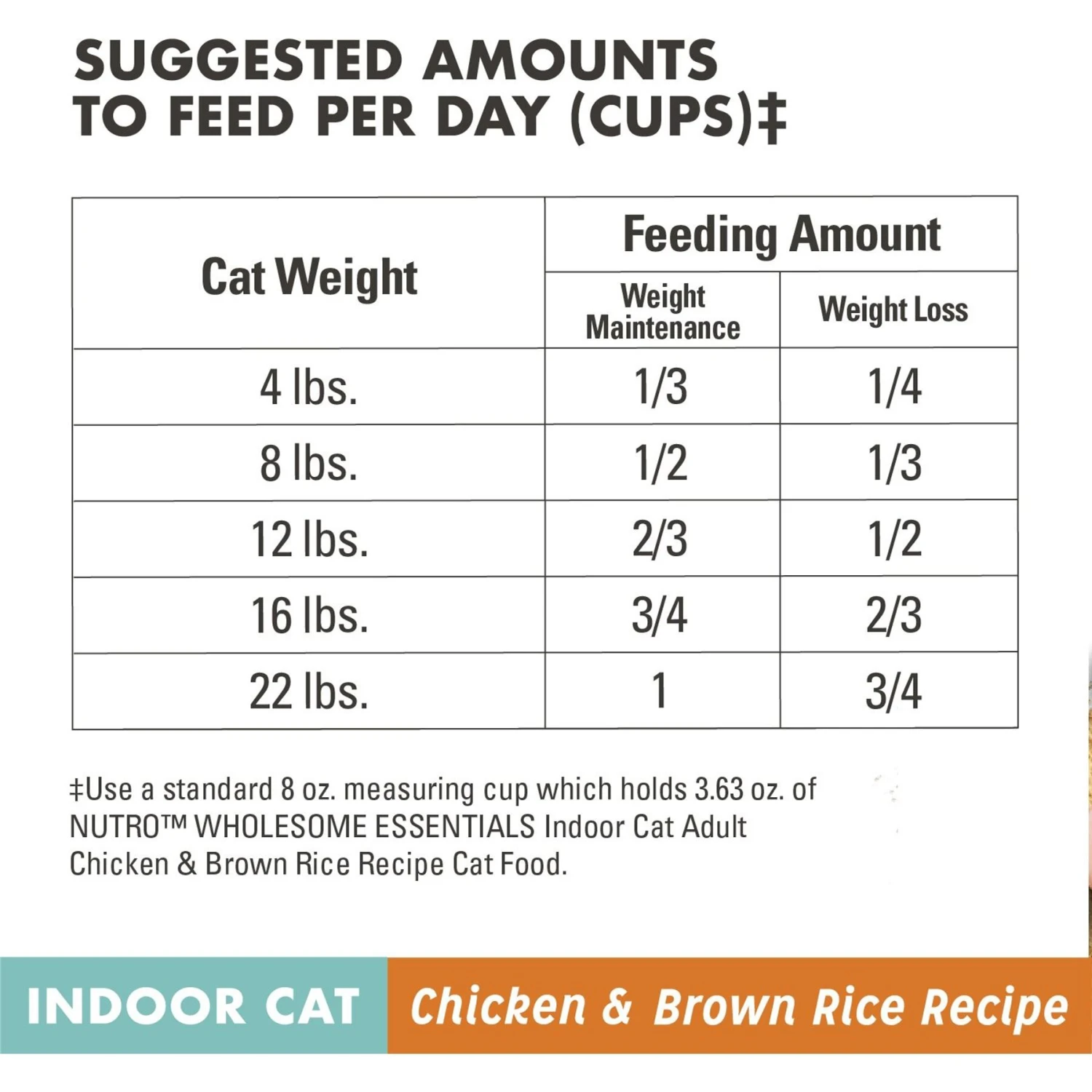 Nutro Wholesome Essentials Indoor Chicken & Brown Rice Recipe Adult Dry Cat Food 8 Nutro Wholesome Essentials Indoor Chicken & Brown Rice Recipe Adult Dry Cat Food - Image 8