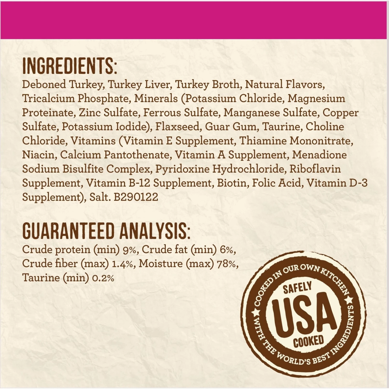 Merrick Limited Ingredient Diet Grain-Free Real Turkey Pate Recipe Canned Cat Food 5 Merrick Limited Ingredient Diet Grain-Free Real Turkey Pate Recipe Canned Cat Food - Image 5