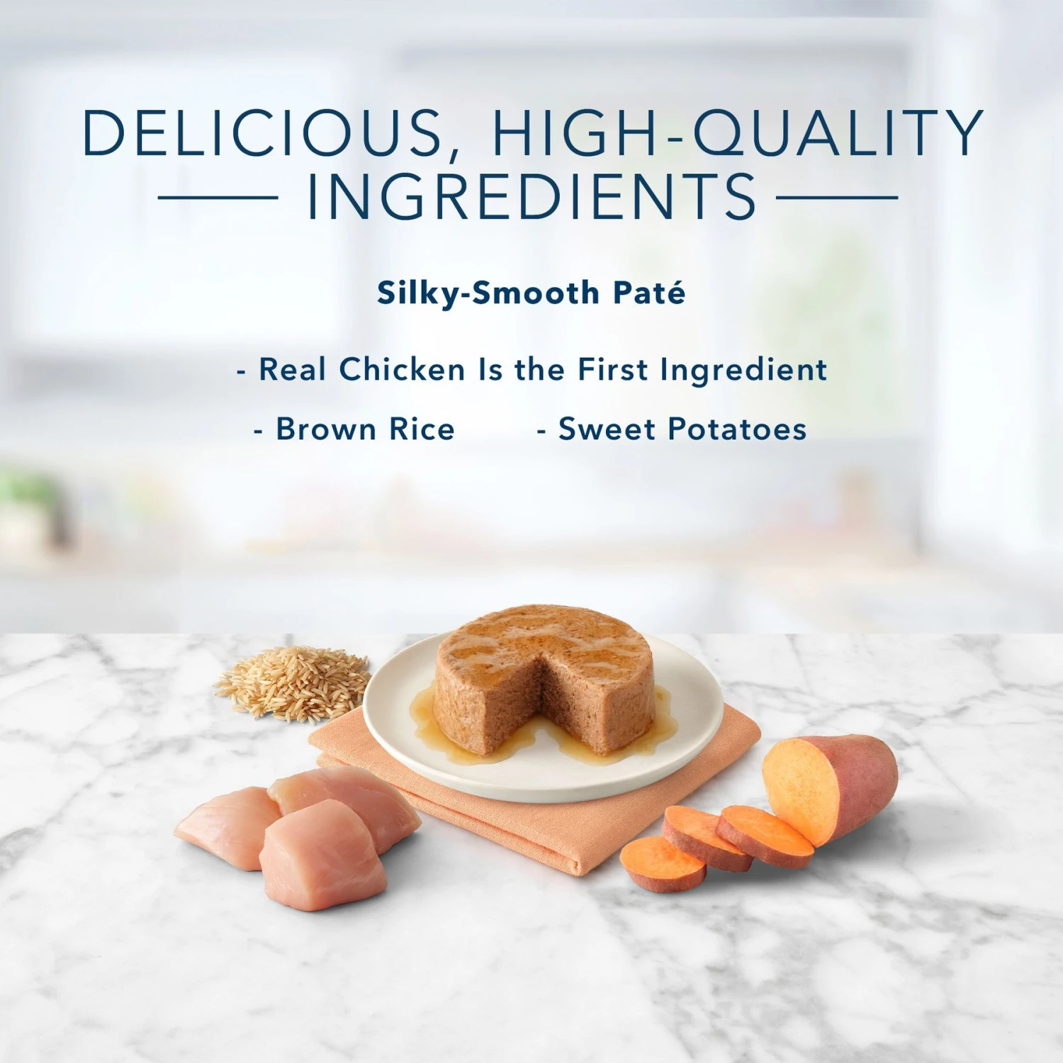 Blue Buffalo Tastefuls Natural Pate Chicken Entree Entreetree Wet Cat Food, 5.5-oz Can, Case Of 12 5 Blue Buffalo Tastefuls Natural Pate Chicken Entree Entreetree Wet Cat Food, 5.5-oz Can, Case Of 12 - Image 5