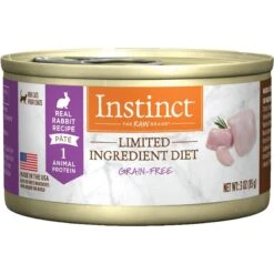 Instinct Limited Ingredient Diet Grain-Free Recipe With Real Rabbit Freeze-Dried Raw Coated Dry Cat Food & Instinct Limited Ingredient Diet Grain-Free Pate Real Rabbit Recipe Canned Cat Food -Wellness Sales 882766 PT5. AC SS1800 V1686162602