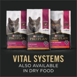 Purina Pro Plan Vital Systems Seafood Entree In Wet Cat Food Gravy, 3-oz Can, Case Of 24 11 Purina Pro Plan Vital Systems Seafood Entree In Wet Cat Food Gravy, 3-oz Can, Case Of 24 -Wellness Sales 886086 PT3. AC SS1800 V1688579757