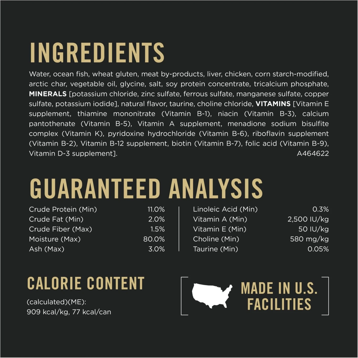 Purina Pro Plan Vital Systems Seafood Entree In Wet Cat Food Gravy, 3-oz Can, Case Of 24 5 Purina Pro Plan Vital Systems Seafood Entree In Wet Cat Food Gravy, 3-oz Can, Case Of 24 - Image 5