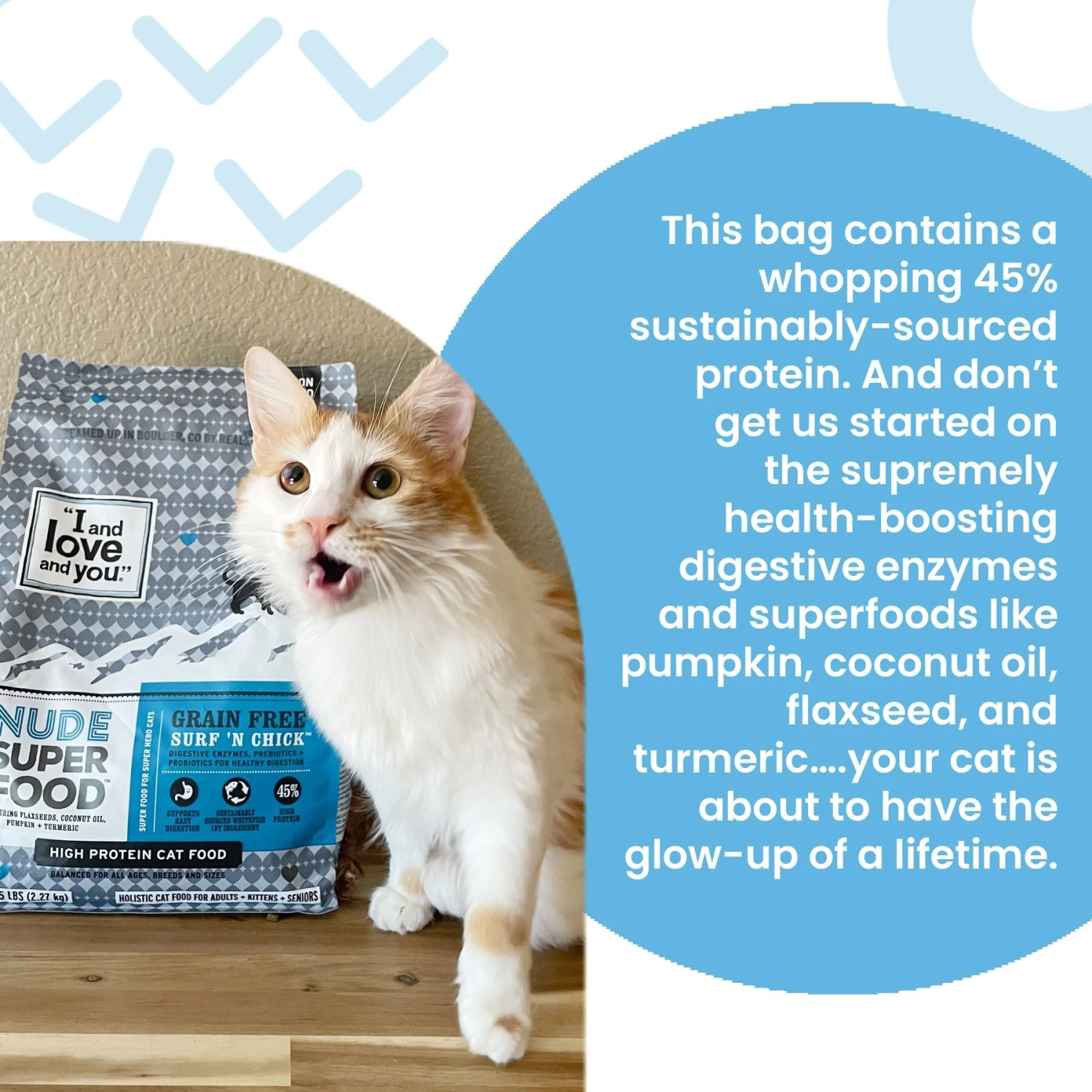 I And Love And You Nude Food Poultry A Plenty Grain-Free Dry Cat Food 3 I And Love And You Nude Food Poultry A Plenty Grain-Free Dry Cat Food - Image 3