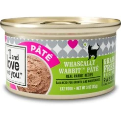 I And Love And You Whascally Wabbit Pate Grain-Free Canned Cat Food
