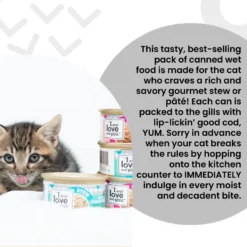I And Love And You Purrky Turkey Pate Grain-Free Canned Cat Food -Wellness Sales 89309 PT2. AC SS1800 V1692382556