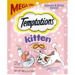 Iams ProActive Health Kitten Dry Cat Food & Temptations Salmon & Dairy Flavor Crunchy & Soft Kitten Treats -Wellness Sales 894270 PT5. AC SS1800 V1687200646