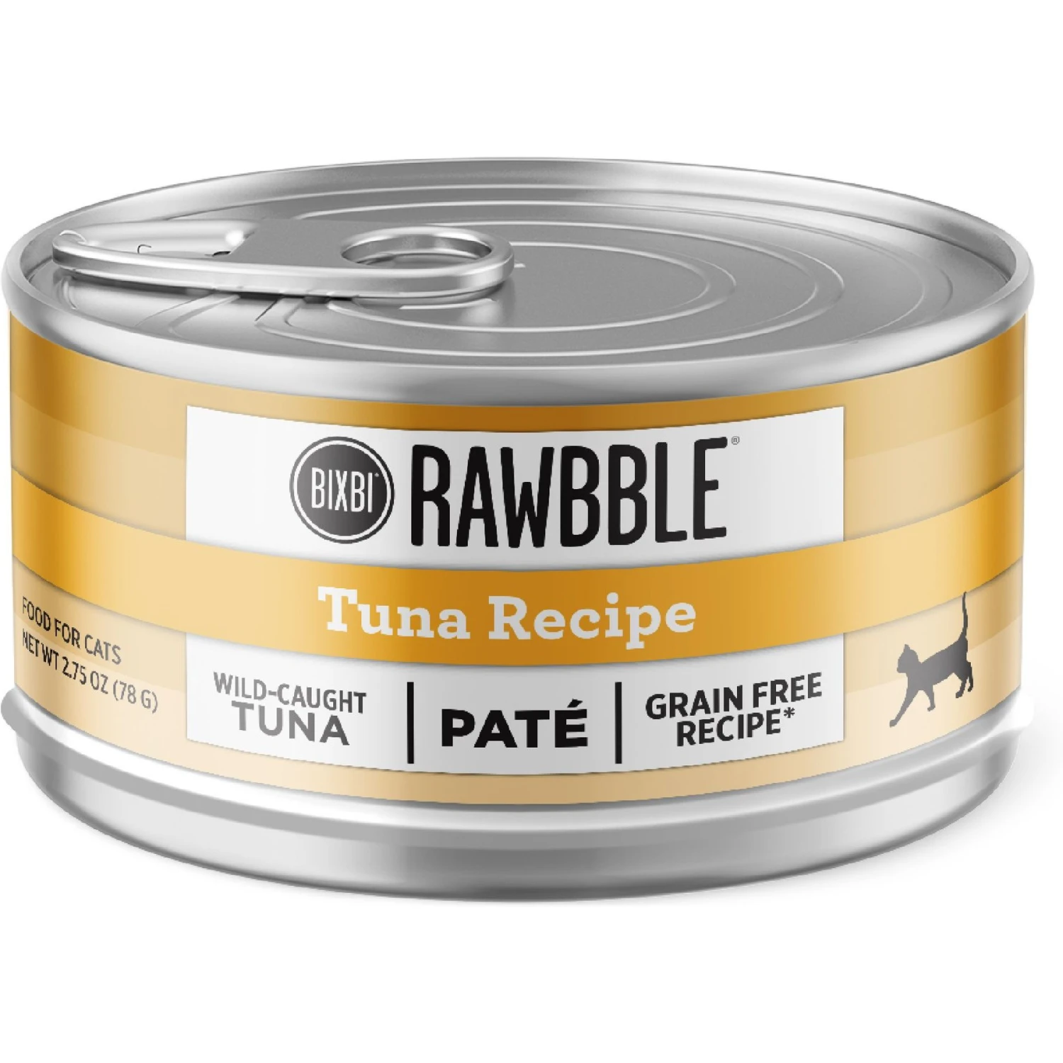 BIXBI Rawbble Tuna Pate Wet Food For Cats, 2.75-oz Can, Case Of 24 1 BIXBI Rawbble Tuna Pate Wet Food For Cats, 2.75-oz Can, Case Of 24