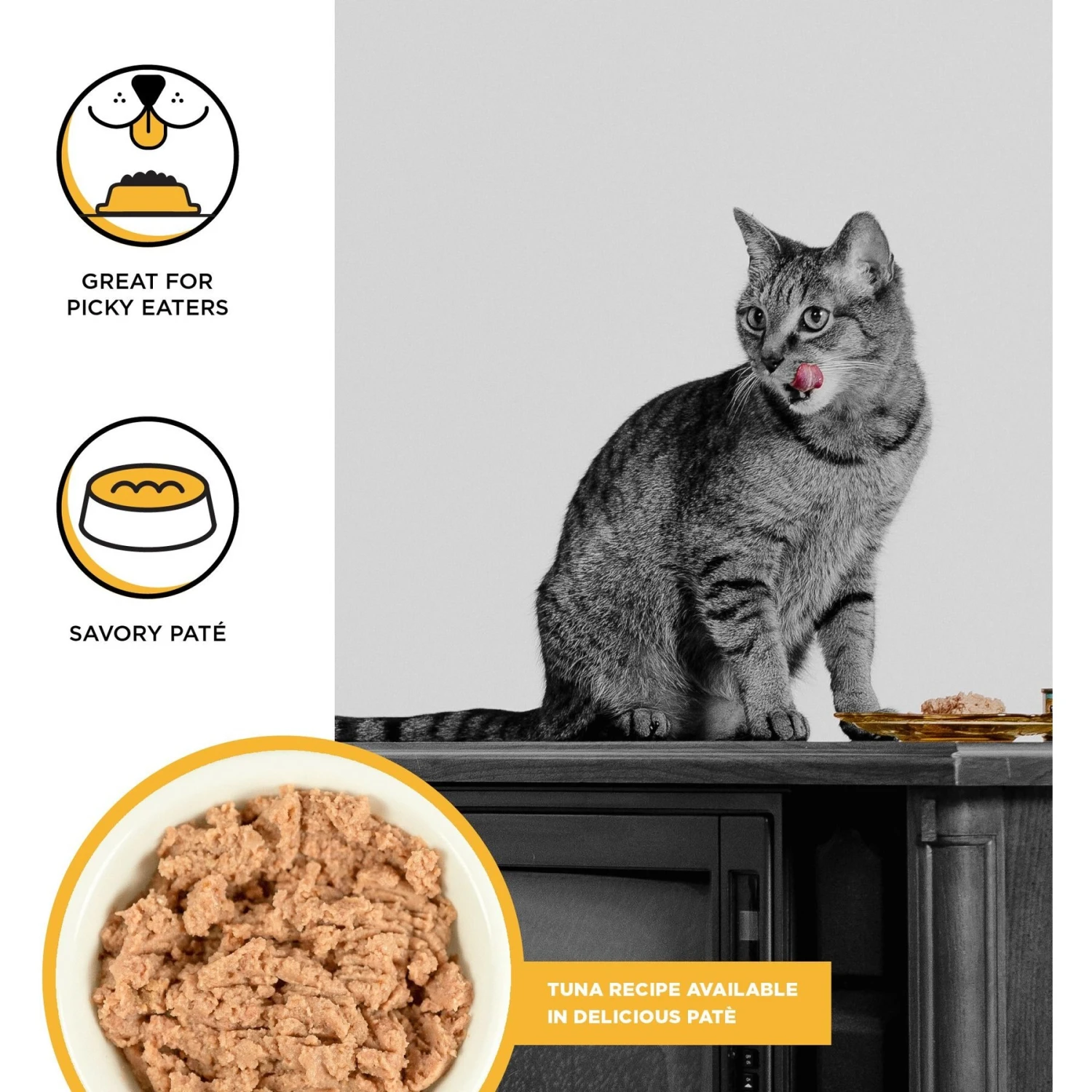 BIXBI Rawbble Tuna Pate Wet Food For Cats, 2.75-oz Can, Case Of 24 2 BIXBI Rawbble Tuna Pate Wet Food For Cats, 2.75-oz Can, Case Of 24 - Image 2