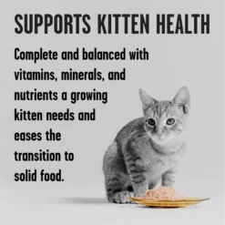 BIXBI Rawbble Chicken Pate Wet Food For Kittens, 5-oz Can, Case Of 24 -Wellness Sales 895454 PT2. AC SS1800 V1689017845