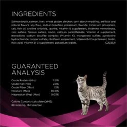 Purina Pro Plan Veterinary Diets UR Urinary St/Ox Savory Selects Salmon In Sauce Wet Cat Food -Wellness Sales 89777 PT4. AC SS1800 V1700159428