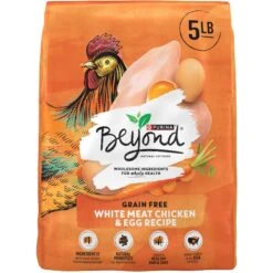 Purina Beyond White Meat Chicken & Egg Recipe Grain-Free Natural Dry Cat Food