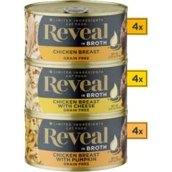 Reveal Natural Grain-Free Variety Of Chicken In Broth Flavored Wet Cat Food & Reveal Natural Grain-Free Variety Of Fish In Broth Flavored Wet Cat Food 12 Reveal Natural Grain-Free Variety Of Chicken In Broth Flavored Wet Cat Food & Reveal Natural Grain-Free Variety Of Fish In Broth Flavored Wet Cat Food -Wellness Sales 906782 PT3. AC SS1800 V1687963902