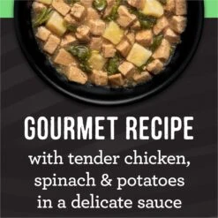 Merrick Purrfect Bistro Soirees Chicken Divan Chuncky Gravy Grain-Free Wet Cat Food, 2.75-oz Can, Case Of 24 -Wellness Sales 912806 PT2. AC SS1800 V1702939009