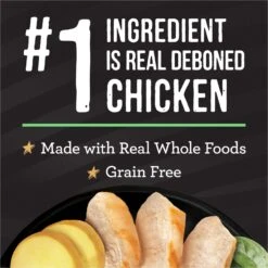 Merrick Purrfect Bistro Soirees Chicken Divan Chuncky Gravy Grain-Free Wet Cat Food, 2.75-oz Can, Case Of 24 -Wellness Sales 912806 PT3. AC SS1800 V1702939010