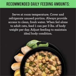 Merrick Purrfect Bistro Soirees Chicken Divan Chuncky Gravy Grain-Free Wet Cat Food, 2.75-oz Can, Case Of 24 -Wellness Sales 912806 PT8. AC SS1800 V1702939009