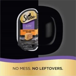 Sheba Perfect Portions Poultry Entrees Pate Variety Pack Adult Wet Cat Food Trays -Wellness Sales 91472 PT4. AC SS1800 V1626818820
