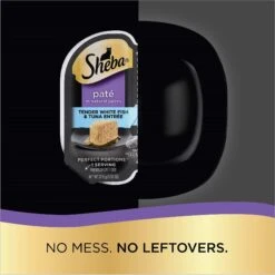 Sheba Perfect Portions Grain-Free Seafood Entrees Pate Variety Pack Adult Wet Cat Food Trays 13 Sheba Perfect Portions Grain-Free Seafood Entrees Pate Variety Pack Adult Wet Cat Food Trays -Wellness Sales 91473 PT4. AC SS1800 V1626816168