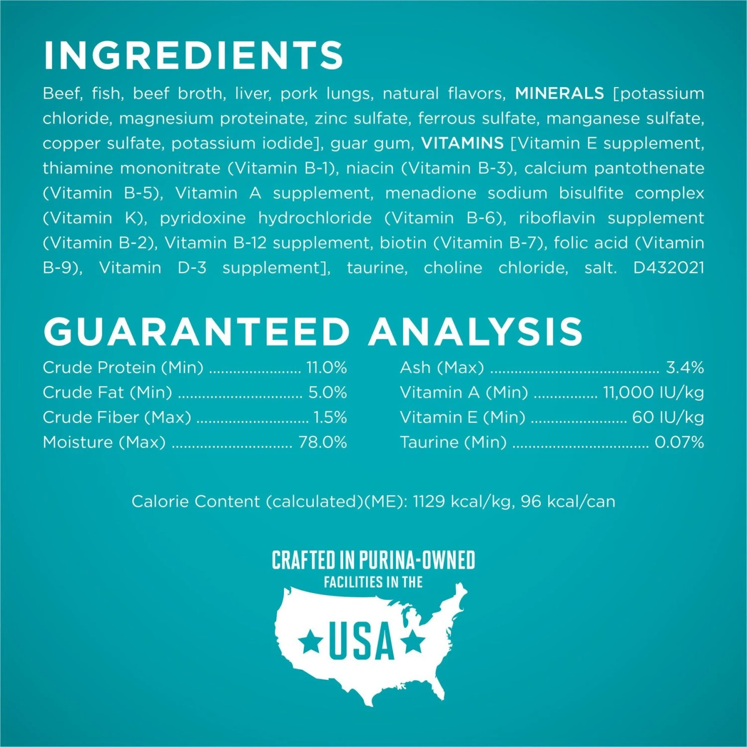 Purina ONE Beef Recipe Pate Grain-Free Natural High Protein Canned Cat Food 5 Purina ONE Beef Recipe Pate Grain-Free Natural High Protein Canned Cat Food - Image 5