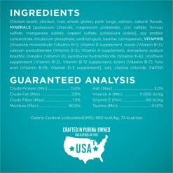 Purina ONE True Instinct Chicken Recipe In Gravy Natural High Protein Canned Cat Food, 3-oz, Case Of 24 13 Purina ONE True Instinct Chicken Recipe In Gravy Natural High Protein Canned Cat Food, 3-oz, Case Of 24 -Wellness Sales 91563 PT4. AC SS1800 V1653489098