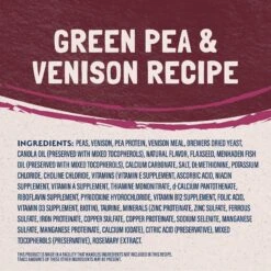 Natural Balance L.I.D. Limited Ingredient Diets Green Pea & Venison Grain-Free Dry Cat Food -Wellness Sales 915646 PT4. AC SS1800 V1689347053
