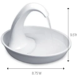 Pioneer Pet Swan Cat Drinking Fountain & Pioneer Pet Crate Drinking Fountain T-shaped Filter -Wellness Sales 933270 PT4. AC SS1800 V1692305203