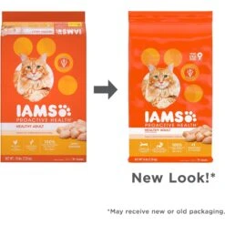 Iams ProActive Health Healthy Adult Original With Chicken Dry Cat Food 11 Iams ProActive Health Healthy Adult Original With Chicken Dry Cat Food -Wellness Sales 93642 PT2. AC SS1800 V1609947761
