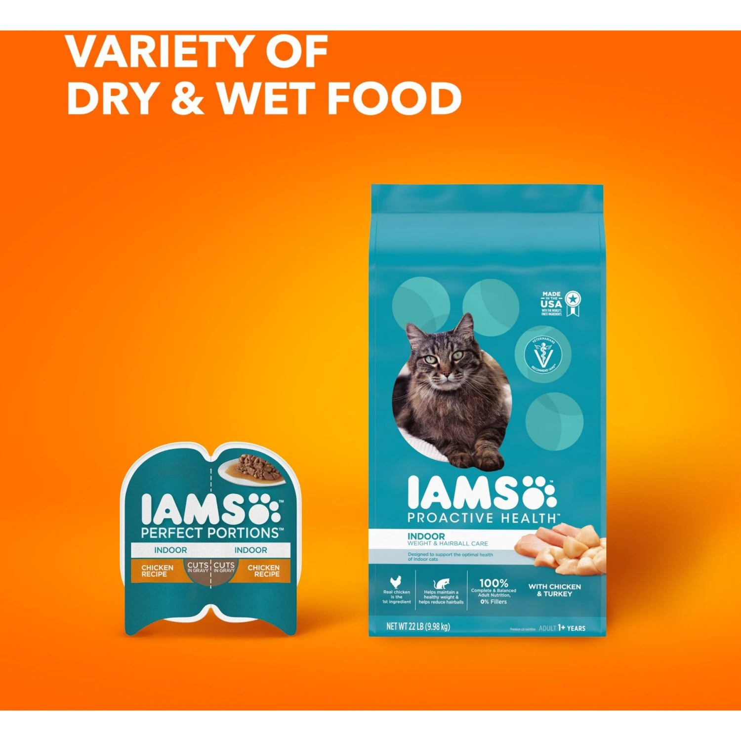 Iams ProActive Health Indoor Weight & Hairball Care Adult Dry Cat Food 9 Iams ProActive Health Indoor Weight & Hairball Care Adult Dry Cat Food - Image 9