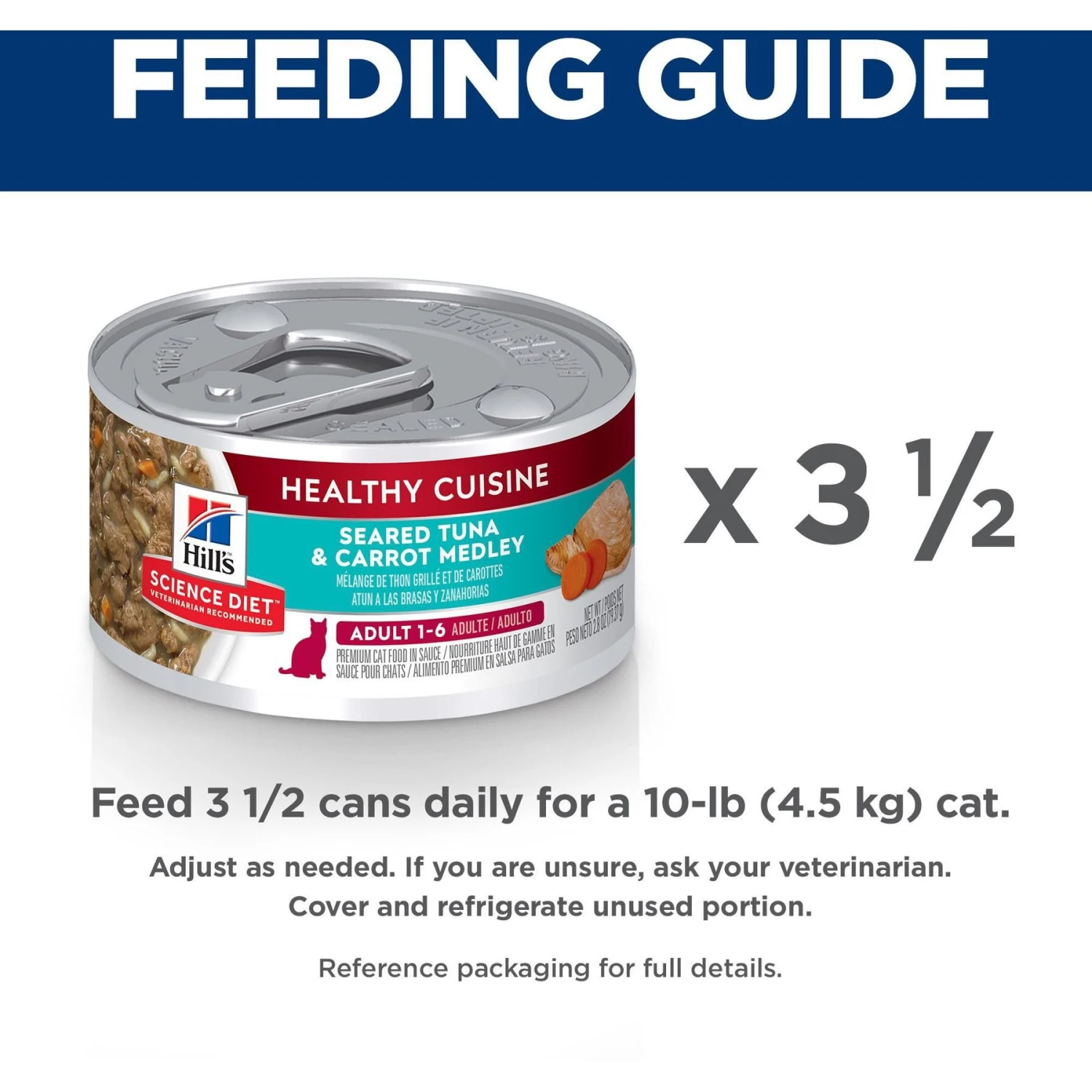 Hill's Science Diet Adult Healthy Cuisine Seared Tuna & Carrot Medley Canned Cat Food 6 Hill's Science Diet Adult Healthy Cuisine Seared Tuna & Carrot Medley Canned Cat Food - Image 6