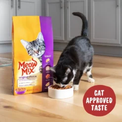 Meow Mix Original Choice Dry Cat Food & Temptations Classic Tasty Chicken Flavor Soft & Crunchy Cat Treats 12 Meow Mix Original Choice Dry Cat Food & Temptations Classic Tasty Chicken Flavor Soft & Crunchy Cat Treats -Wellness Sales 947342 PT3. AC SS1800 V1693600278