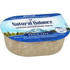 Natural Balance L.I.D. Limited Ingredient Diets Tuna & Pumpkin Formula Flaked Grain-Free Wet Cat Food 7 Natural Balance L.I.D. Limited Ingredient Diets Tuna & Pumpkin Formula Flaked Grain-Free Wet Cat Food -Wellness Sales 95657 PT3. AC SS1800 V1576527786