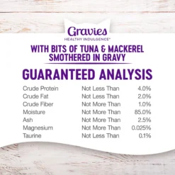 Wellness Healthy Indulgence Gravies With Bits Of Tuna & Mackerel Smothered In Gravy Grain-Free Wet Cat Food Pouches 14 Wellness Healthy Indulgence Gravies With Bits Of Tuna & Mackerel Smothered In Gravy Grain-Free Wet Cat Food Pouches -Wellness Sales 95716 PT6. AC SS1800 V1695839118