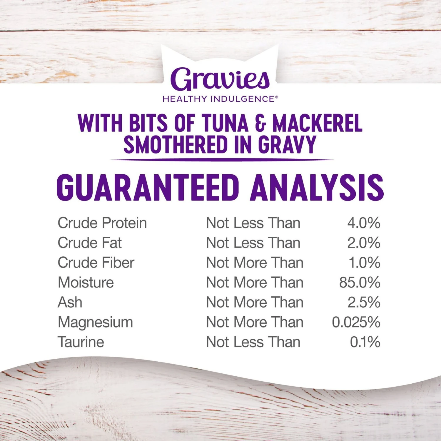 Wellness Healthy Indulgence Gravies With Bits Of Tuna & Mackerel Smothered In Gravy Grain-Free Wet Cat Food Pouches 7 Wellness Healthy Indulgence Gravies With Bits Of Tuna & Mackerel Smothered In Gravy Grain-Free Wet Cat Food Pouches - Image 7