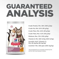 Hill's Science Diet Adult Multiple Benefit Chicken Recipe Dry Cat Food -Wellness Sales 96121 PT8. AC SS1800 V1598151966