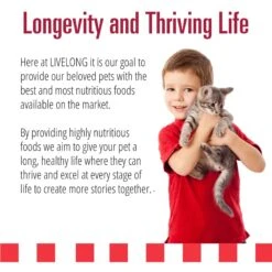 Livelong Healthy & Strong Yummy Meats Wet Cat Food, 5.5-oz Can, 24 Count 10 Livelong Healthy & Strong Yummy Meats Wet Cat Food, 5.5-oz Can, 24 Count -Wellness Sales 964158 PT4. AC SS1800 V1697117750
