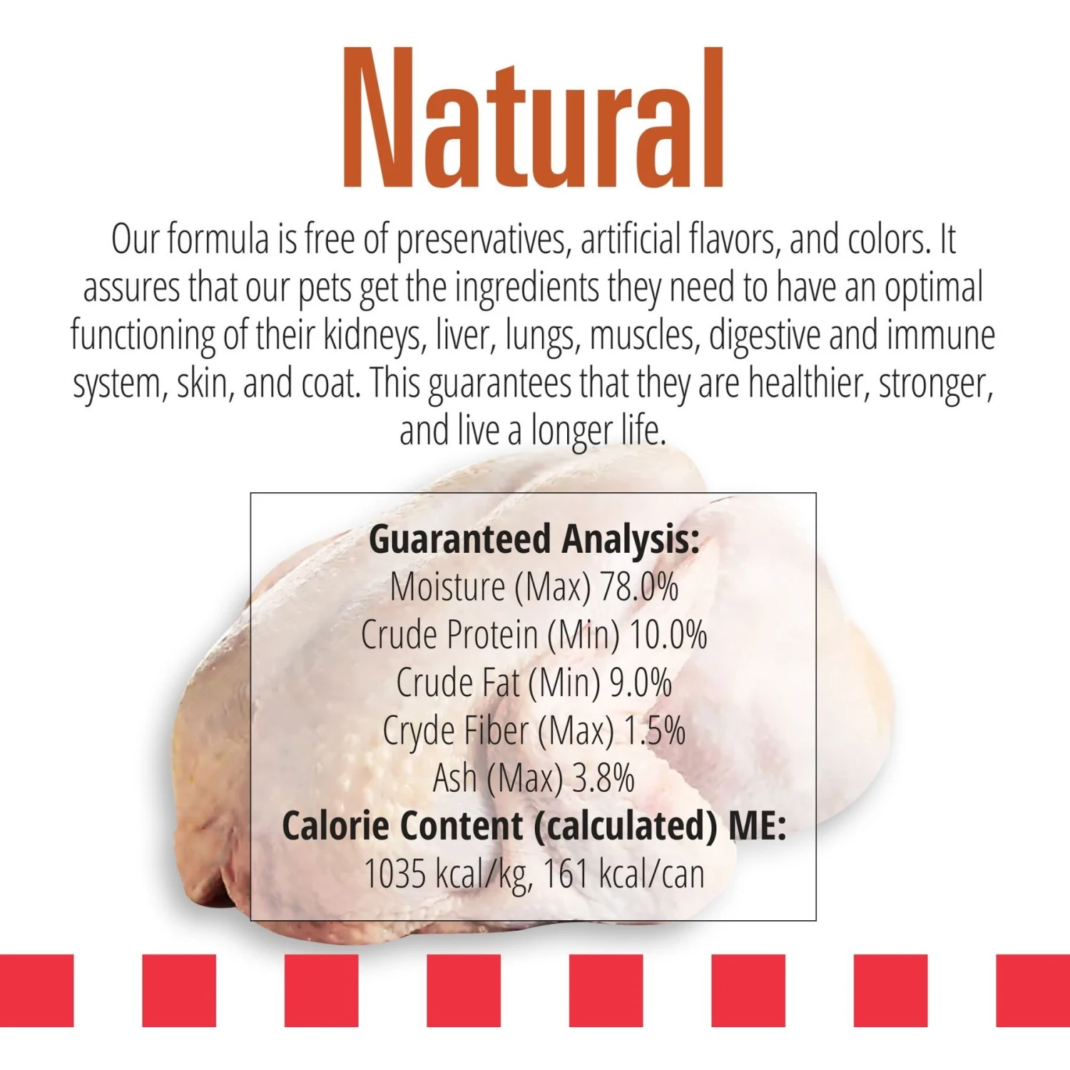 Livelong Healthy & Strong Yummy Turducken Wet Cat Food, 5.5-oz Can, 24 Count 3 Livelong Healthy & Strong Yummy Turducken Wet Cat Food, 5.5-oz Can, 24 Count - Image 3