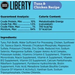 BIXBI LIBERTY Chicken, Salmon & Tuna Recipe Grain-Free Wet Cat Food, 2.75-oz Can, Case Of 12 -Wellness Sales 972526 PT5. AC SS1800 V1698683541