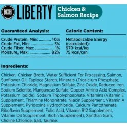 BIXBI LIBERTY Chicken, Salmon & Tuna Recipe Grain-Free Wet Cat Food, 2.75-oz Can, Case Of 12 -Wellness Sales 972526 PT6. AC SS1800 V1698683545