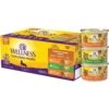 Wellness Complete Health Chicken & Turkey Lovers Gravies & Minced Variety Pack Grain-Free Wet Cat Food, 3-oz Can, Case Of 12