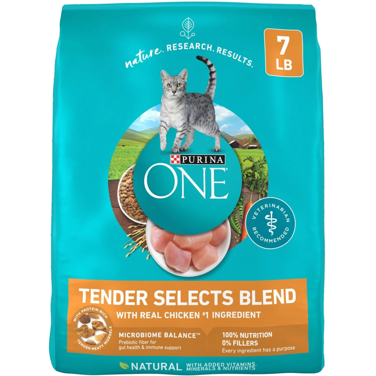 Purina ONE Tender Selects Blend With Real Chicken Dry Cat Food & Purina ONE True Instinct Turkey, Chicken & Tuna Variety Pack Canned Cat Food 2 Purina ONE Tender Selects Blend With Real Chicken Dry Cat Food & Purina ONE True Instinct Turkey, Chicken & Tuna Variety Pack Canned Cat Food - Image 2