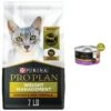 Purina Pro Plan Adult Weight Management Chicken & Rice Formula Dry Cat Food & Purina Pro Plan Focus Adult Weight Management Ground Turkey & Rice Entree Canned Cat Food