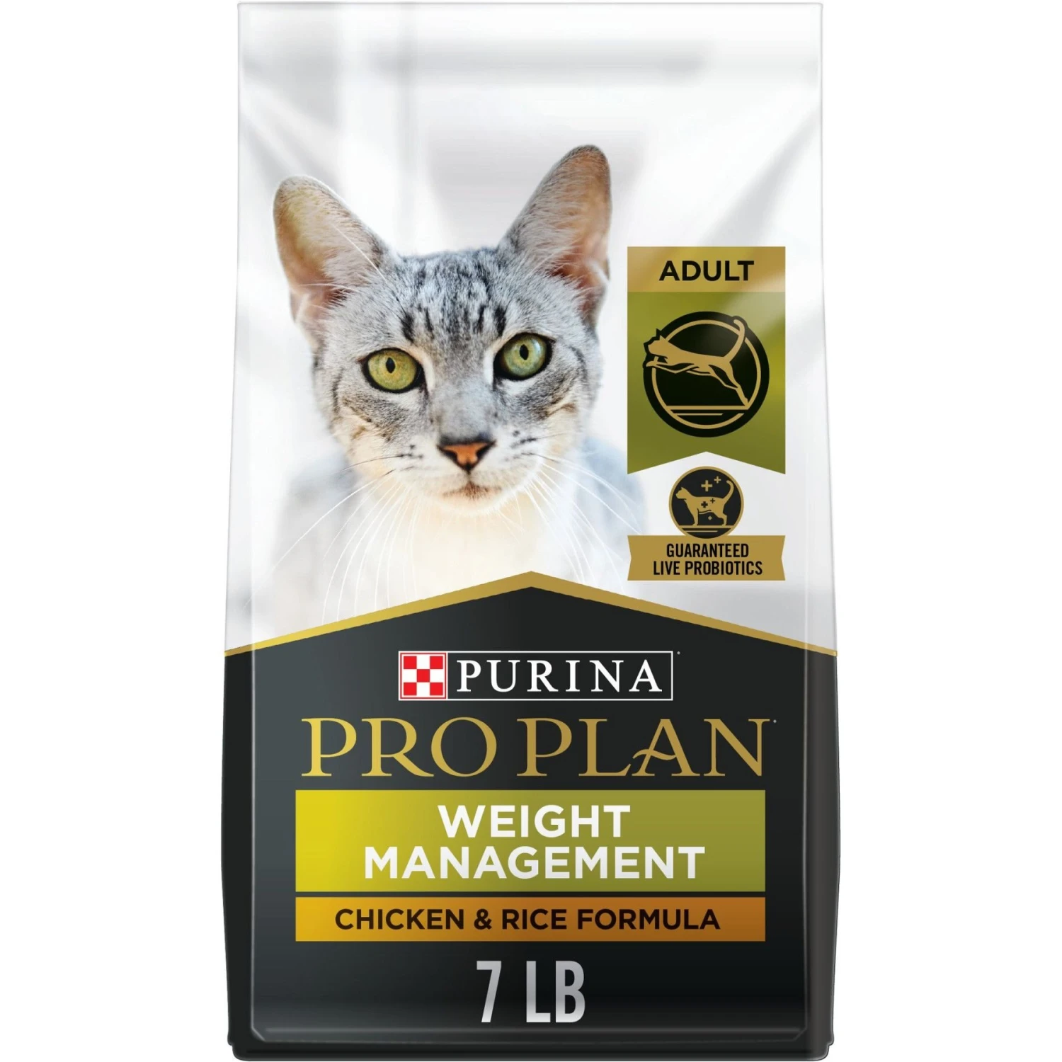 Purina Pro Plan Adult Weight Management Chicken & Rice Formula Dry Cat Food & Purina Pro Plan Focus Adult Weight Management Ground Turkey & Rice Entree Canned Cat Food 2 Purina Pro Plan Adult Weight Management Chicken & Rice Formula Dry Cat Food & Purina Pro Plan Focus Adult Weight Management Ground Turkey & Rice Entree Canned Cat Food - Image 2