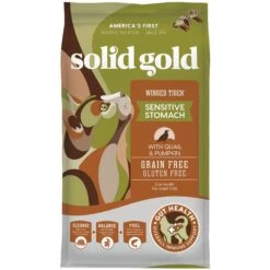Solid Gold Winged Tiger With Quail & Pumpkin Grain-Free Sensitive Stomach Adult Dry Cat Food
