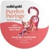 Solid Gold Purrfect Pairings Savory Mousse With Salmon & Goat Milk Grain-Free Cat Food Cups, 2.75-oz, Case Of 6