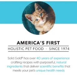 Solid Gold Purrfect Pairings Savory Mousse With Salmon & Goat Milk Grain-Free Cat Food Cups, 2.75-oz, Case Of 6 -Wellness Sales 99378 PT4. AC SS1800 V1543527777
