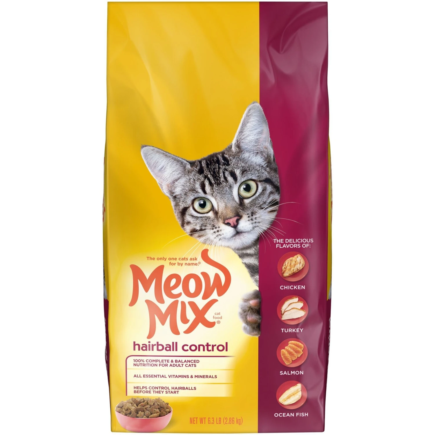 Meow Mix Hairball Control Dry Cat Food 1 Meow Mix Hairball Control Dry Cat Food