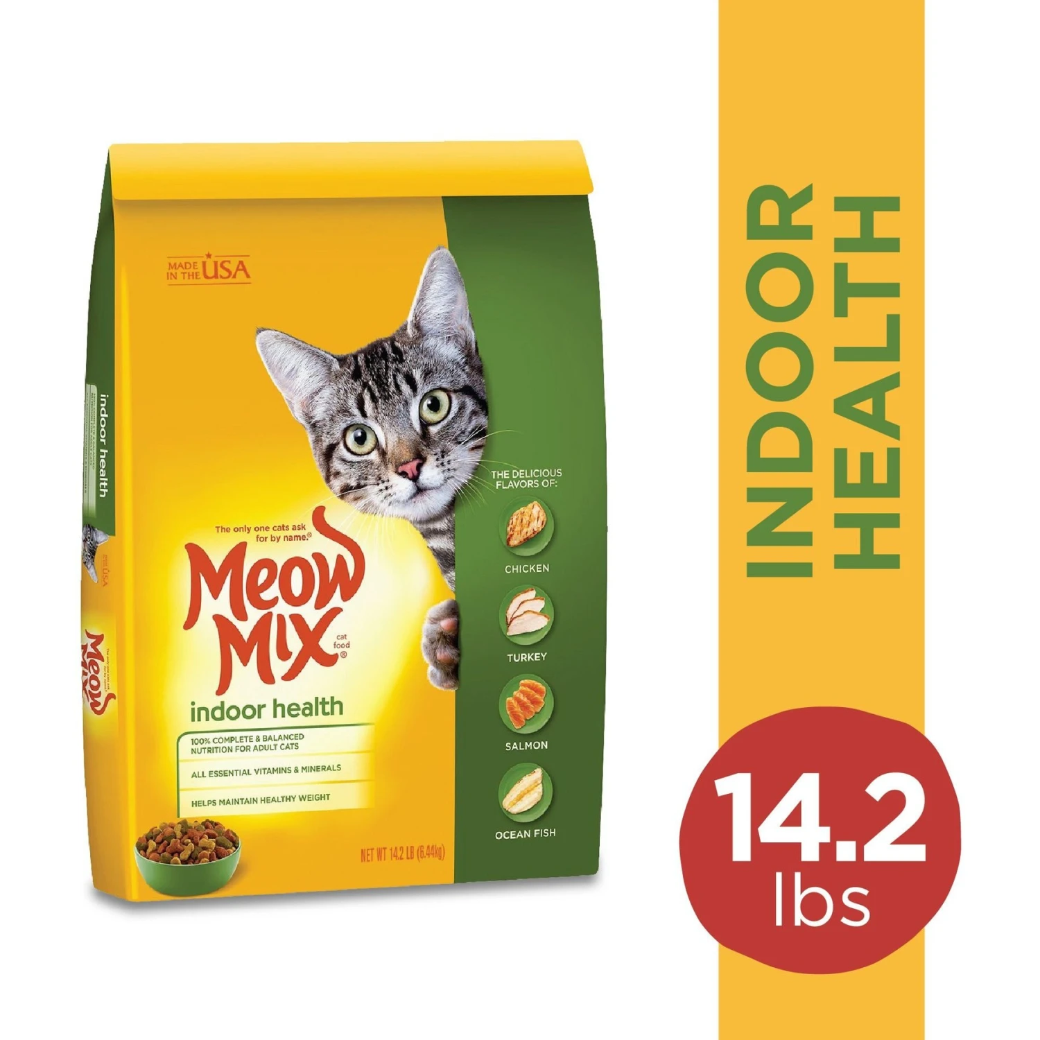 Meow Mix Indoor Health Dry Cat Food 2 Meow Mix Indoor Health Dry Cat Food - Image 2